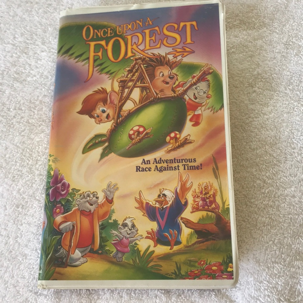 Vintage VHS Once Upon a Forest